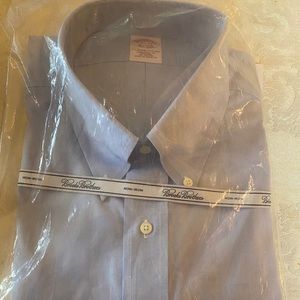 Brooks Bros 17 1/2-36 non-iron all cotton shirt